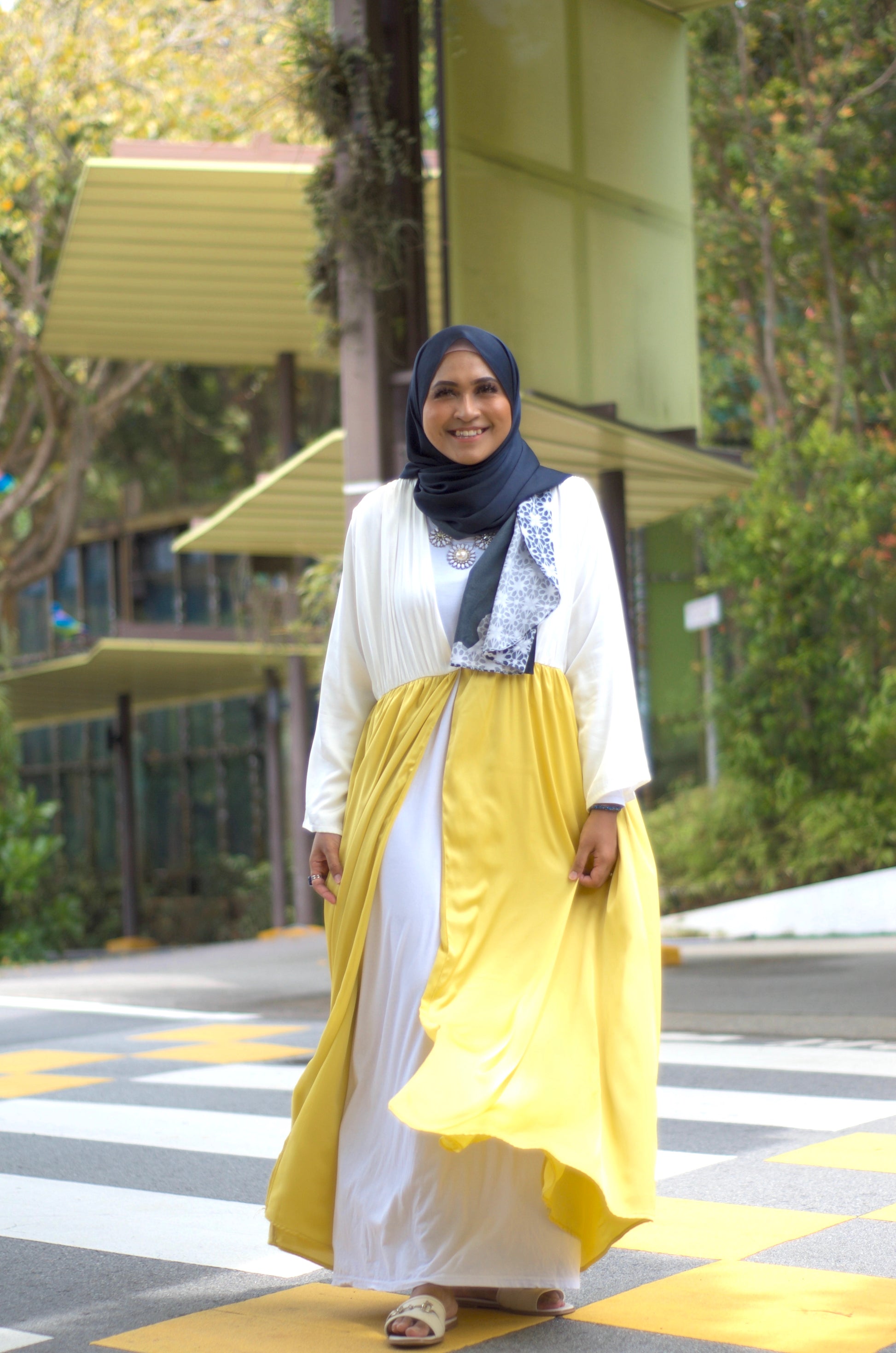 A cover up maxi dress