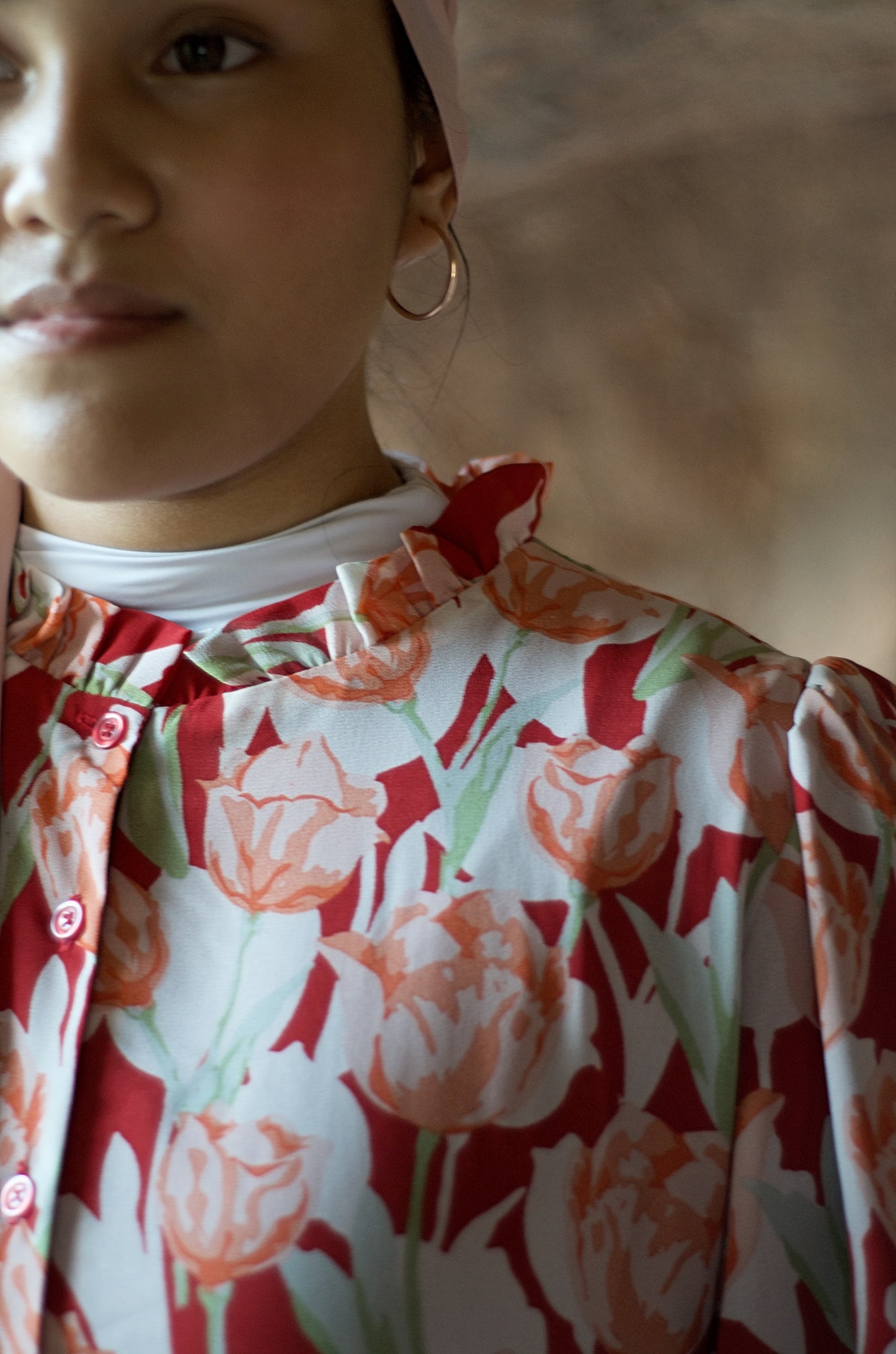 LUNA Chiffon Maxi Dress